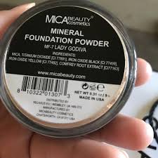 mica beauty mineral foundation powder