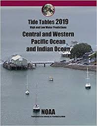 Tide Tables 2019 Central And Western Pacific And Indian