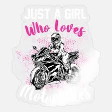 cool motorbike gift idea sticker