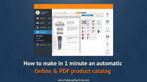 How To Make An Automatic Online Pdf Product Catalog In 1 Minute