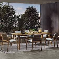 7 Pieces Outdoor Patio Dining Set With