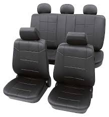 Dark Grey Seat Covers Full Package For
