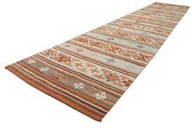 kilim anatolian rug multicolor 80x350