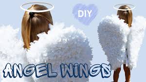 Diy Angel Wings Paper Craft Angel Costume For The Holiday
