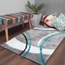 modern gray beautiful patterned carpet