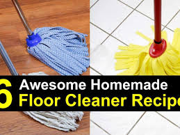 6 homemade floor cleaner recipes how