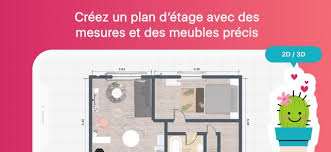 plan de la maison et déco dans l app