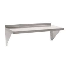 Parry Stainless Steel Wall Shelving