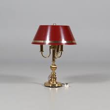 Table Lamp So Called Bouillotte Tin