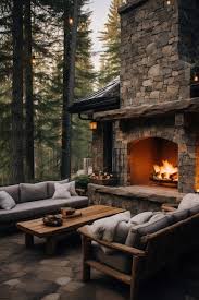 Cabin Fireplace Images Free