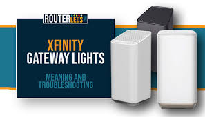 xfinity gateway lights meaning and