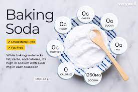baking soda nutrition facts and health