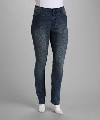 Vip Jeans Light Wash Leopard Stretch Plus Size Skinny Jeans