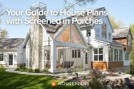 If you are looking for screened in porch ideas and cost to build one, you're in the right place. Your Guide To House Plans With Screened In Porches Houseplans Blog Houseplans Com