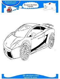 Sport car coloring games luxury lamborghini drawings step by step some of the coloring page names are lamborghini aventador j. Lamborghini Boyama Araba Resmi Coloring And Drawing