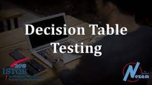 decision table questions istqb fl