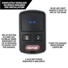 genie wireless wall console for most