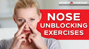 nose unblocking exercises how to get
