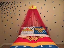 wonder woman themed bedroom there isn