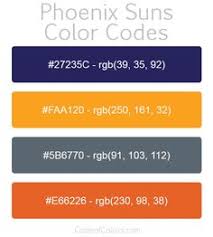 30 Best Nba Team Colors Images Rgb Color Codes Coding Color