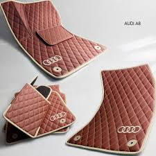 luxury leather custom car mats