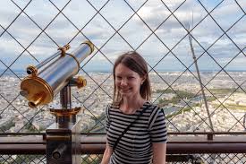 visiting the eiffel tower in paris