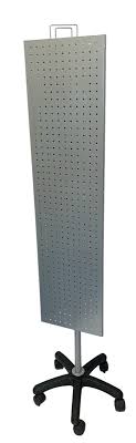 perforated display stand 3 sided