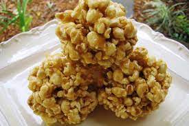caramel popcorn recipe food com