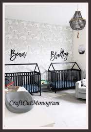 Modern Baby Nursery Decor Name Signs