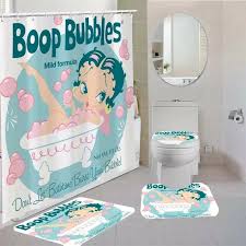 Betty Boop Bubbles Bathroom Shower