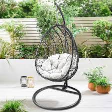 Garden Rattan Hanging Swing Egg Chair