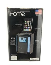 ihome ip40 ipod iphone fm alarm clock