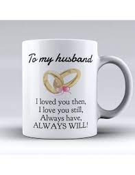 your husband printed mug
