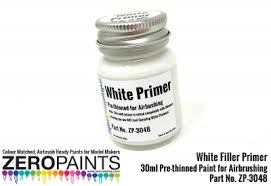 airbrushing white primer micro filler