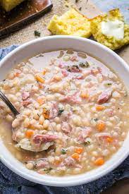 old fashioned ham and bean soup the