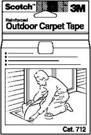 outdoor carpet tape by 3m company ebay