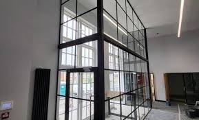 Glass Partition High Ceiling