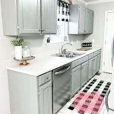 chalk painted kitchen cabinets shabby