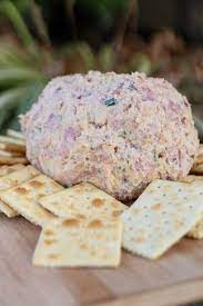 Maple Leaf Flakes Of Ham Cheese Ball Recipes gambar png