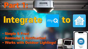 myq integration to home istant