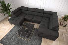 ecksofa u form mit schlaffunktion couch