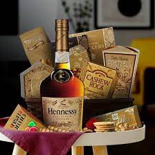 send hennessy vs cognac gift basket