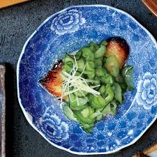 black cod with chilled cubers recipe