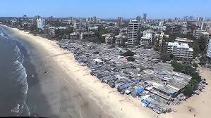 Mumbai Aerial View HD from plane ...
