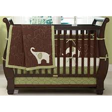 green elephant baby crib bedding offers