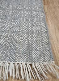 abrash blue flat weaves wool rugs sdwl