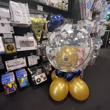 deco bubble balloon gift geslaagd