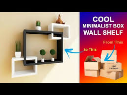 Cool Minimalist Box Wall Shelf