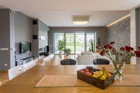 decorate an open floor plan living room