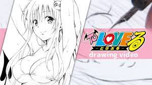 How to Draw“To LOVE ru” Kentaro Yabuki's Time-lapse Drawing Video  [OFFICIAL] - YouTube